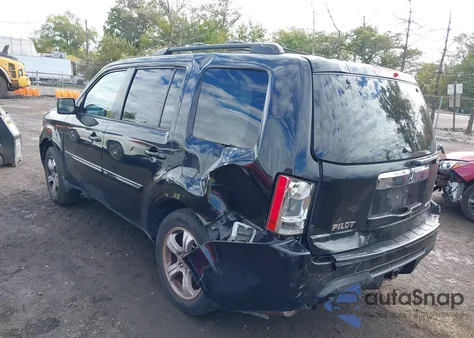 2013 Honda Pilot Ex-L z USA, uszkodzony, nr VIN 5FNYF4H7XDB028857